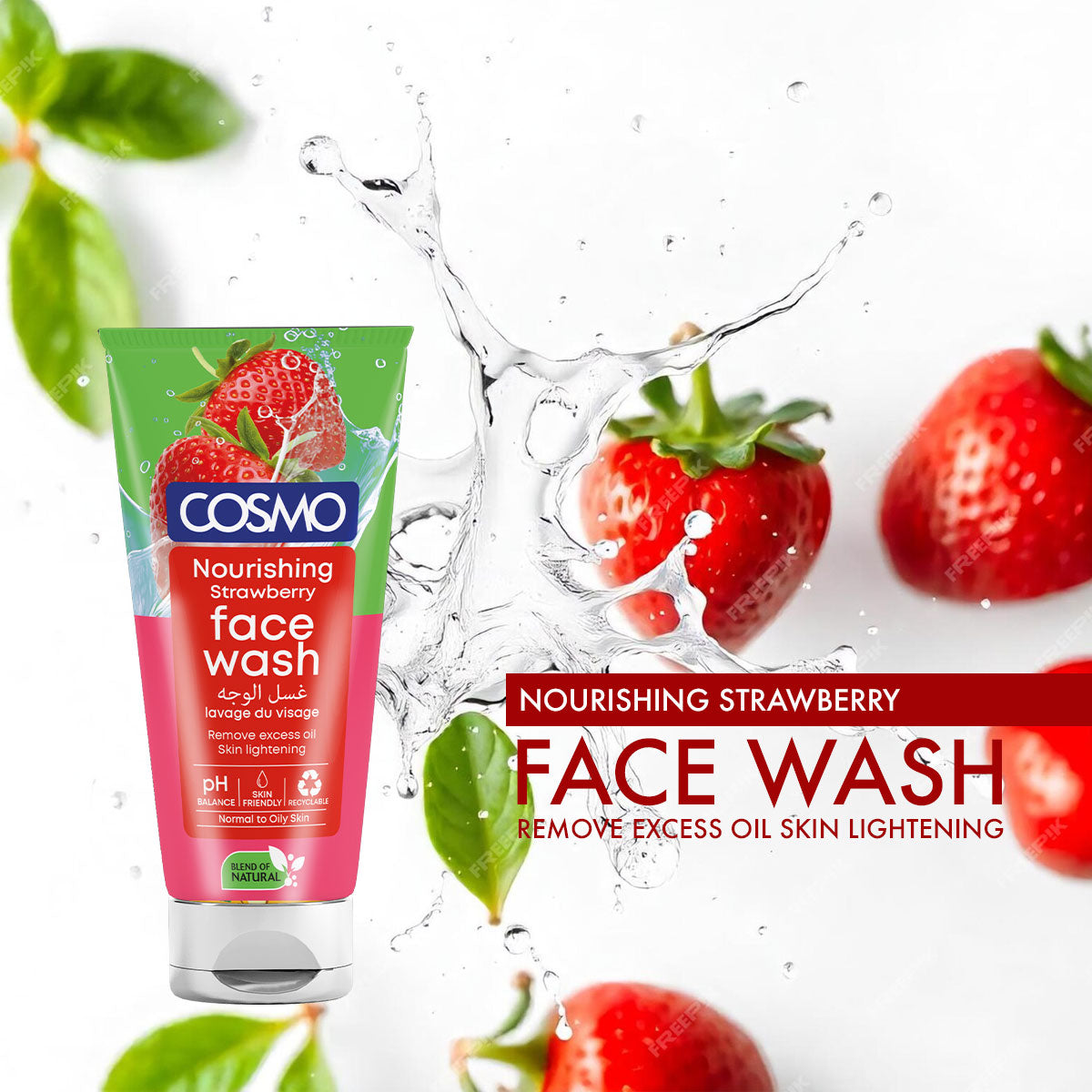 Nourishing Strawberry Face Wash